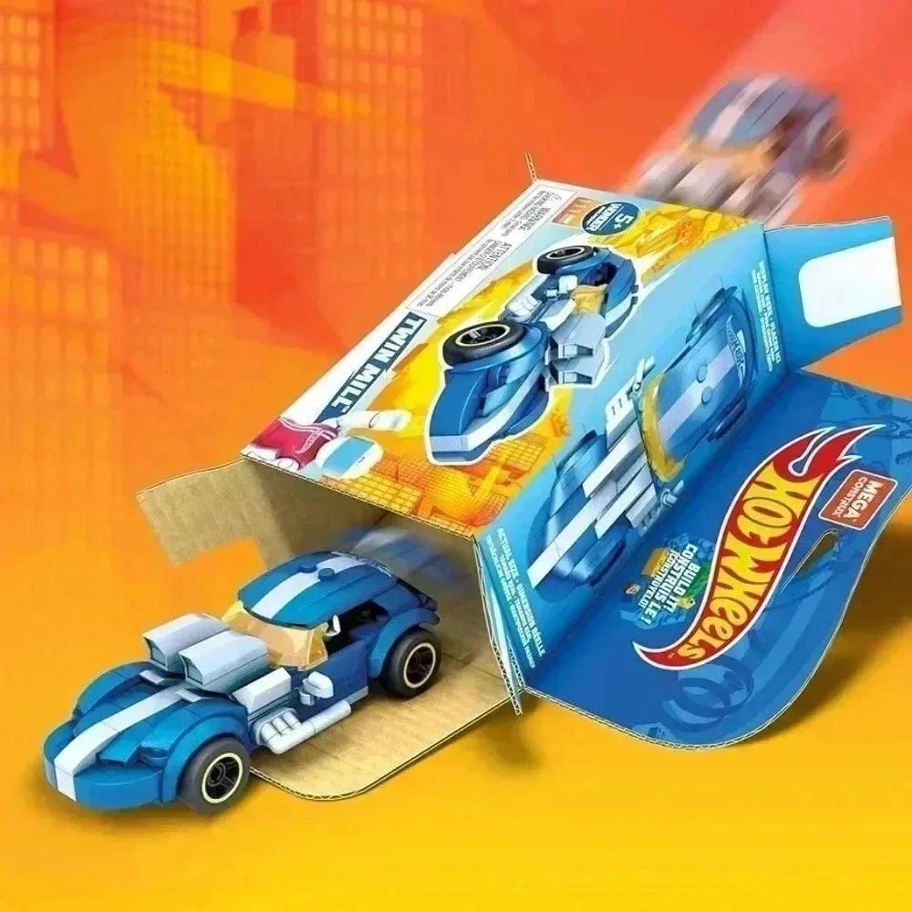 Hot Wheels Mega Construx Twin‎ Mill Construction Set Building NEW